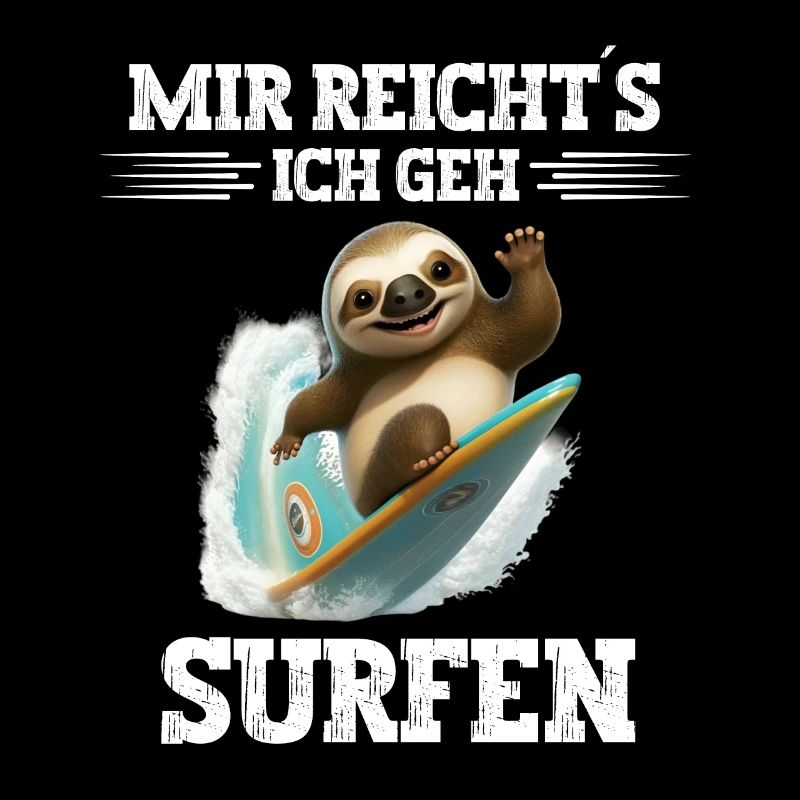Mir reichts ich geh Surfen Windsurfer Spruch