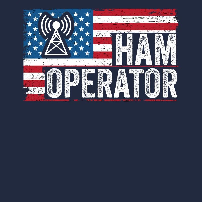 Ham Operator US-Flagge