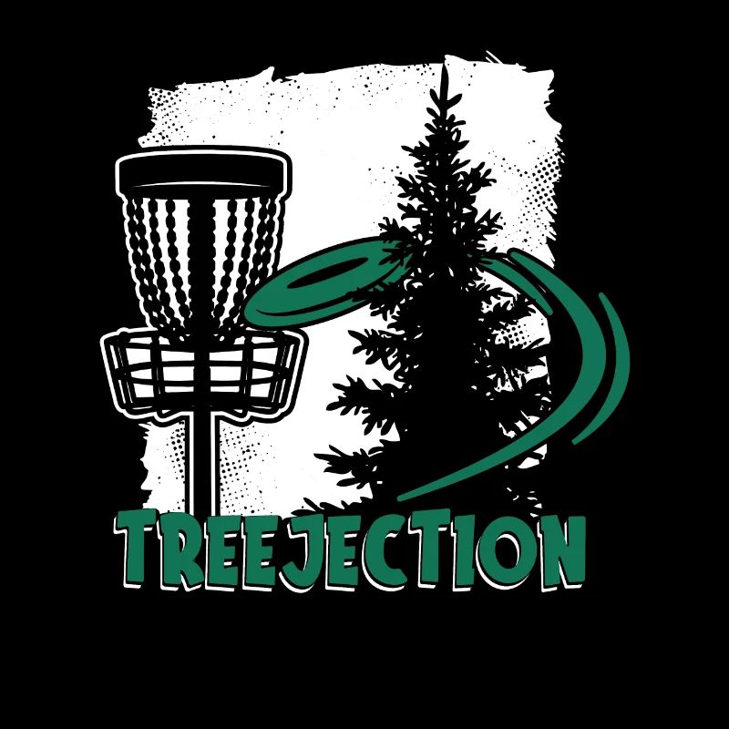 Treejection Basket Disc Golfer Frisbee Golf