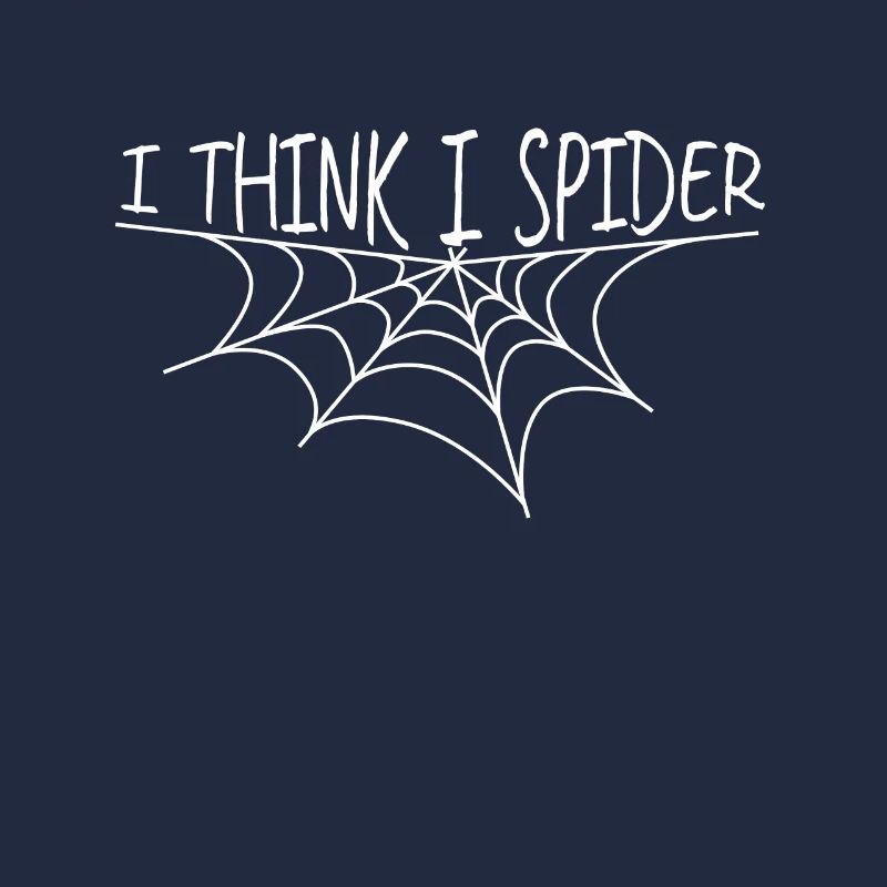 Lustiger Englisch Lk Spruch - I think i spider