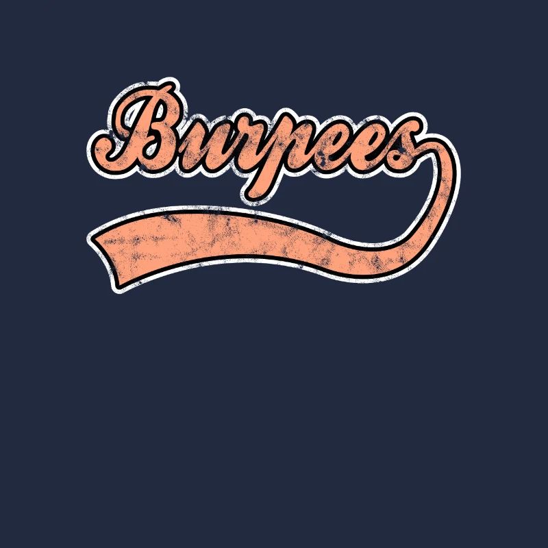 Burpees Schriftzug