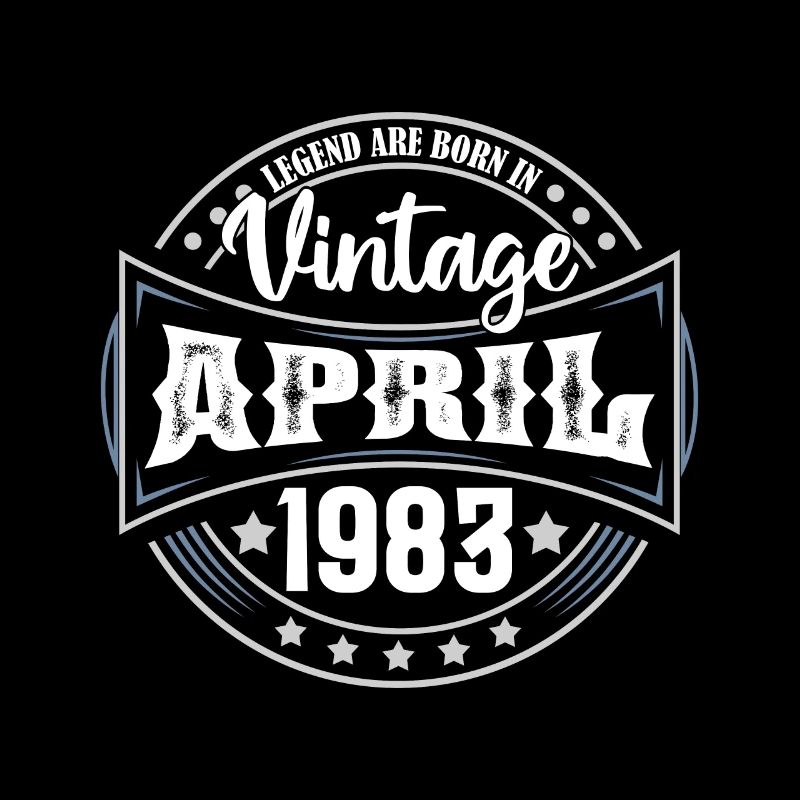 April 1983. Geburtstagsgeschenk April 1983 April