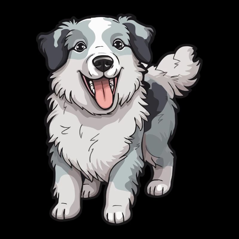 Fidèle chien de compagnie