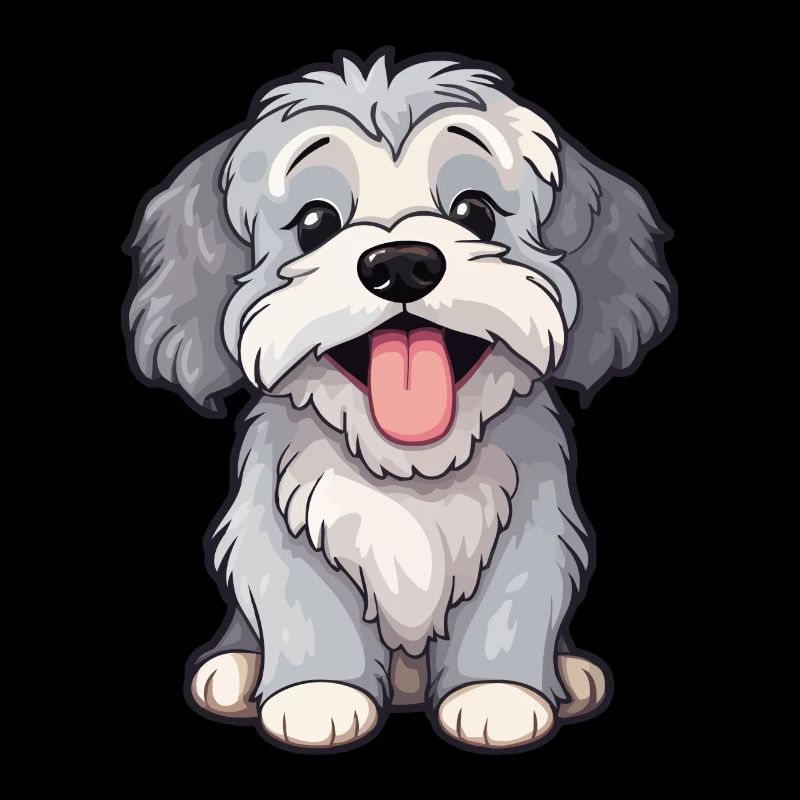 Petit chien câlin