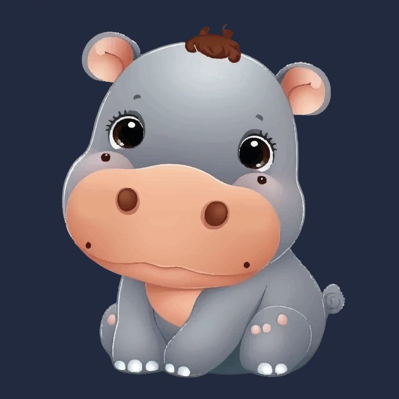 mignon bébé Hippo