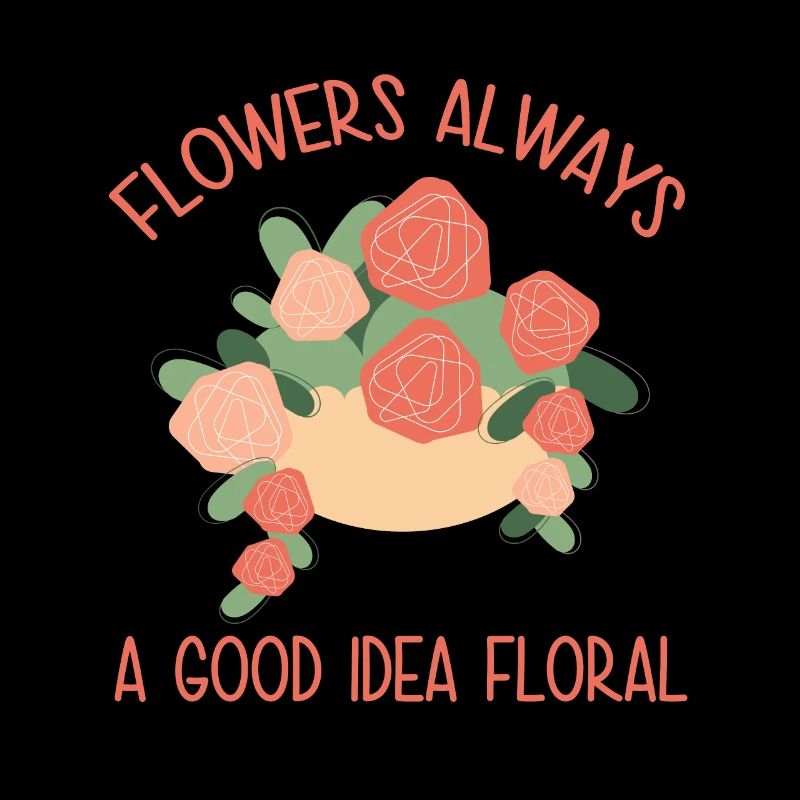 Les fleurs sont toujours une bonne idée florale