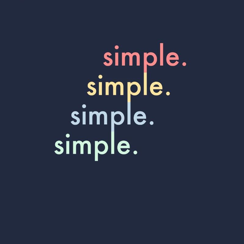 simple shirt design - simple