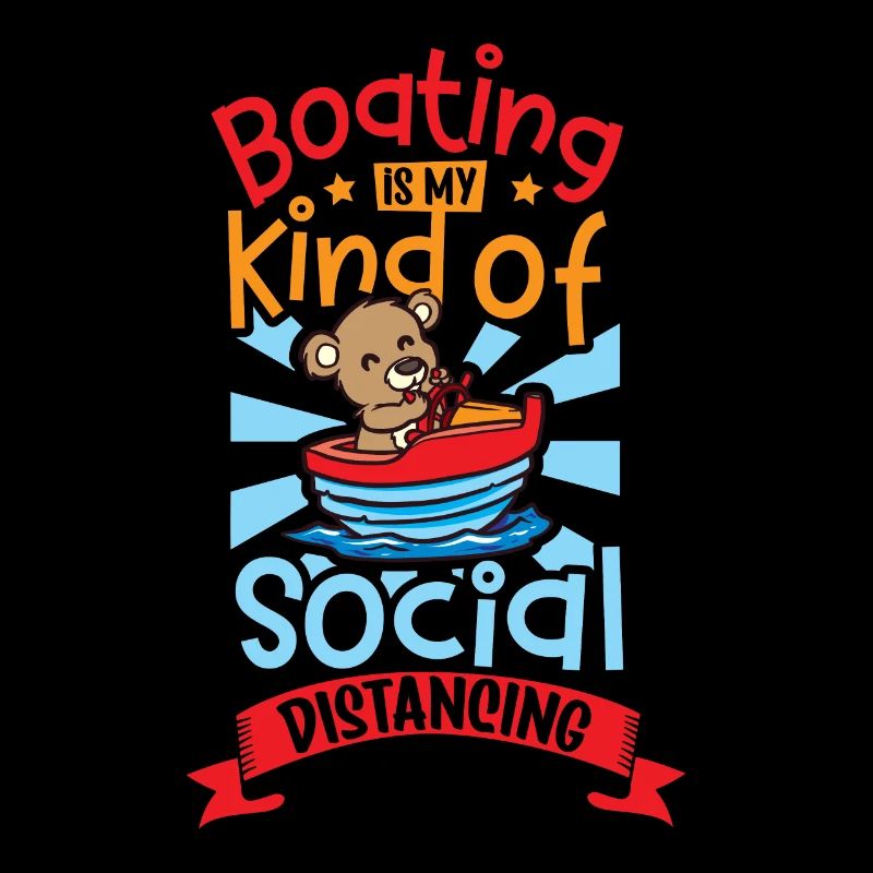 Boating Dad Boat Captain Pontoon Sailor Cruising