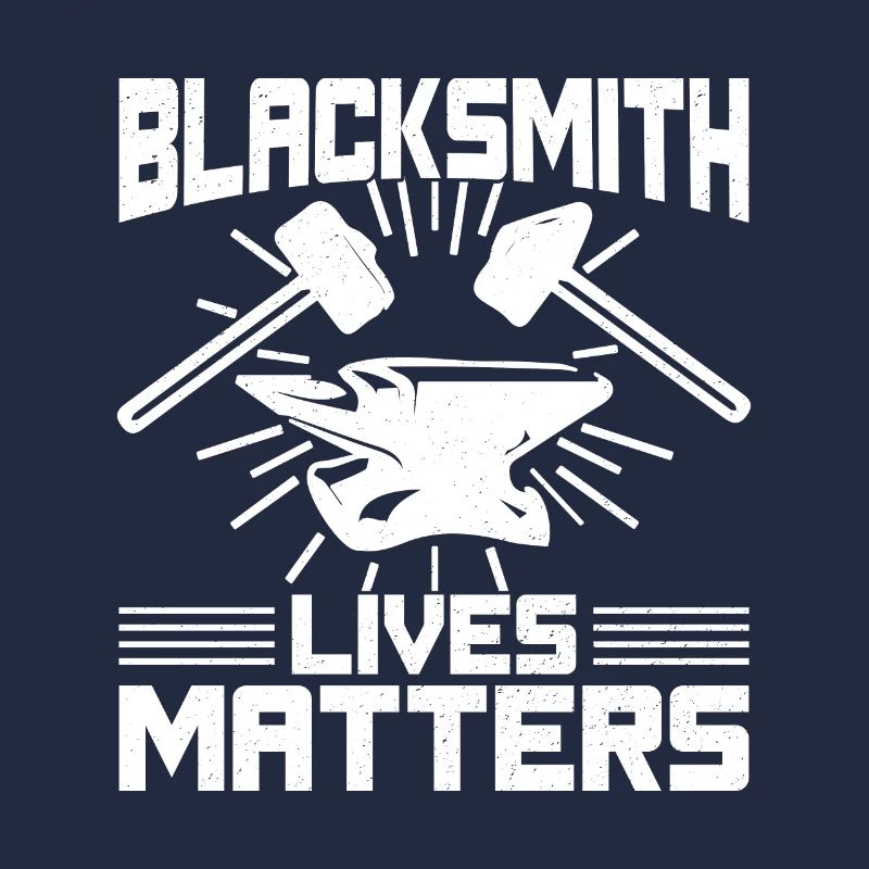 Blacksmith Lives Matters Forging Gift Idea