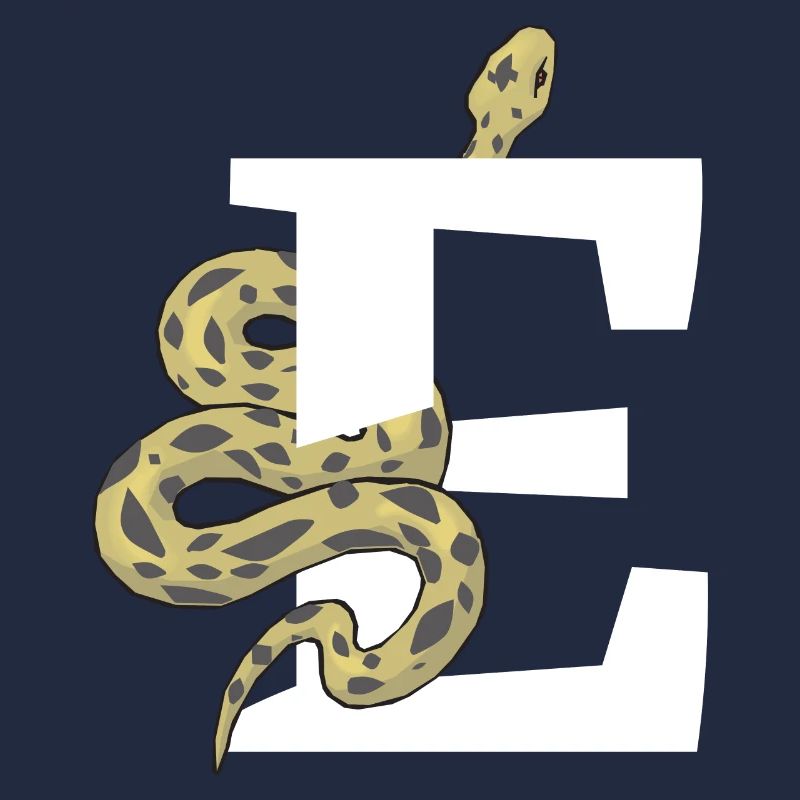 Lettre e serpent