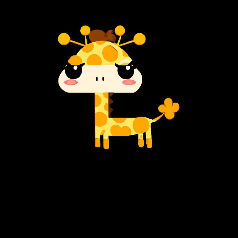Mignonne girafe kawaii