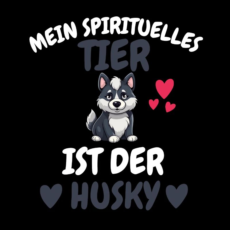 Hundehalter Lustiges Geschenk Haustier Husky