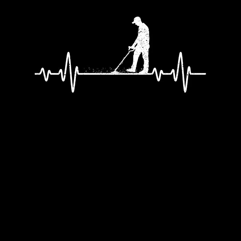 Metal Detection Heartbeat Detector ECG Pulse Line