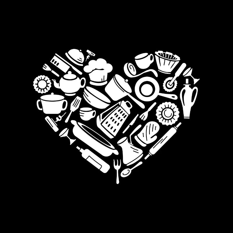 Cooking Equipment Heart Cooking Tools Kitchen Chef