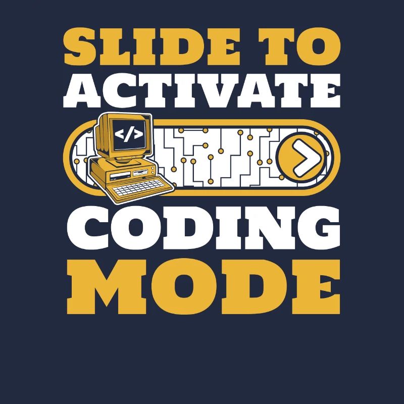 Faire glisser pour activer le codeur du développeur en mode codage