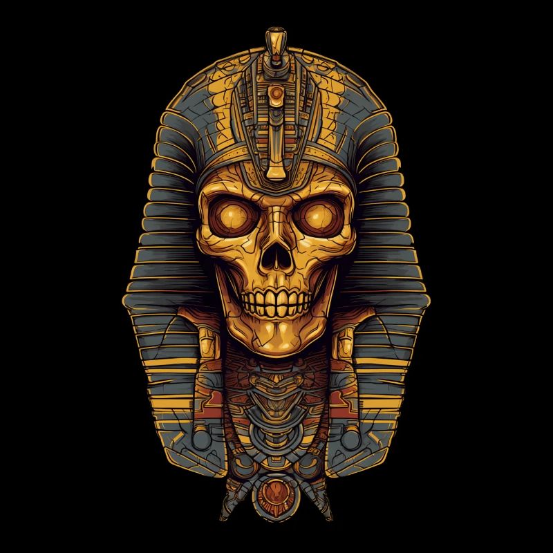 Pharaoh Egypt Skull Death Mask Gift