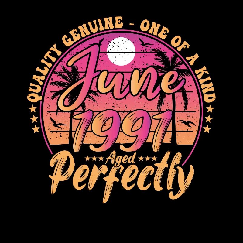 June 1991 anniversary 1991 Retro 1991 June
