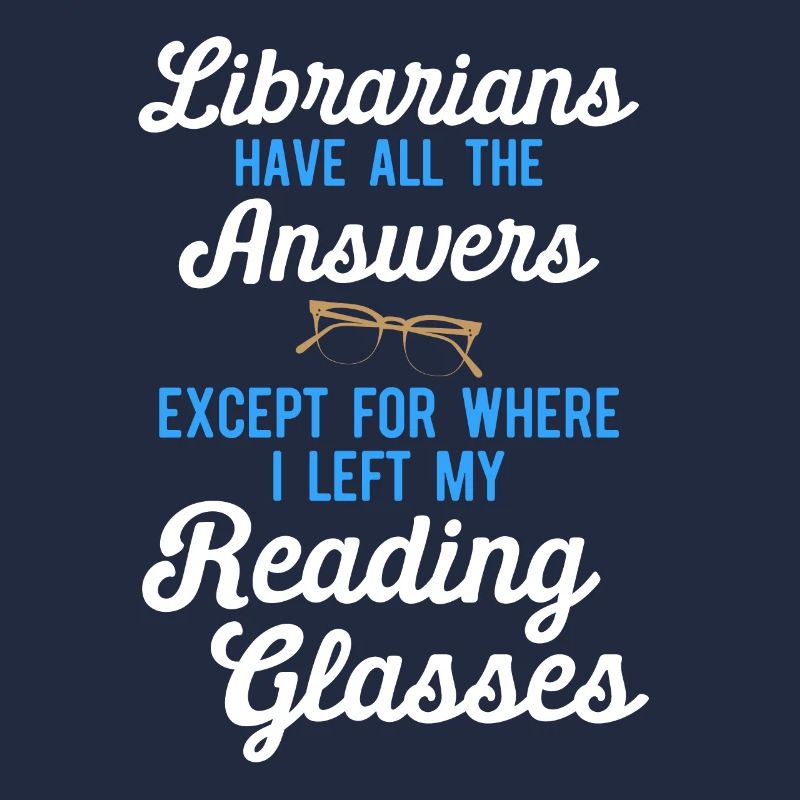 Librarian Bookworm Book Nerd Reading Library