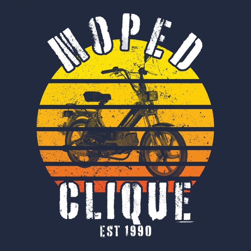 Mobylette Clique Scooter Mokick Deux-roues Driver 1990