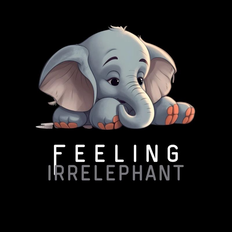 Lustiger Wortwitz irrelevant - Elephant