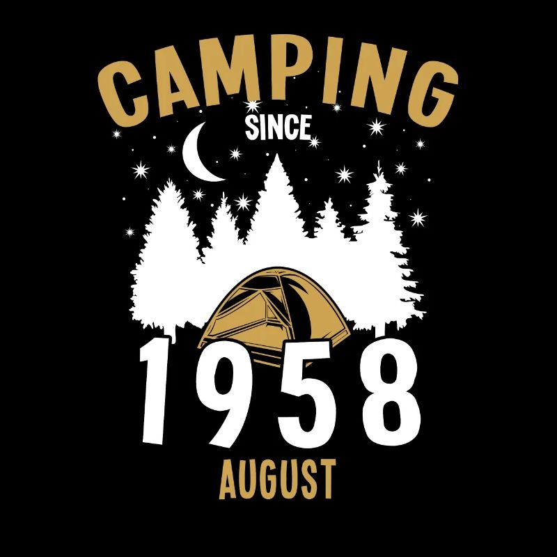 Geburtstag: Camping seit August 1958 Zelten