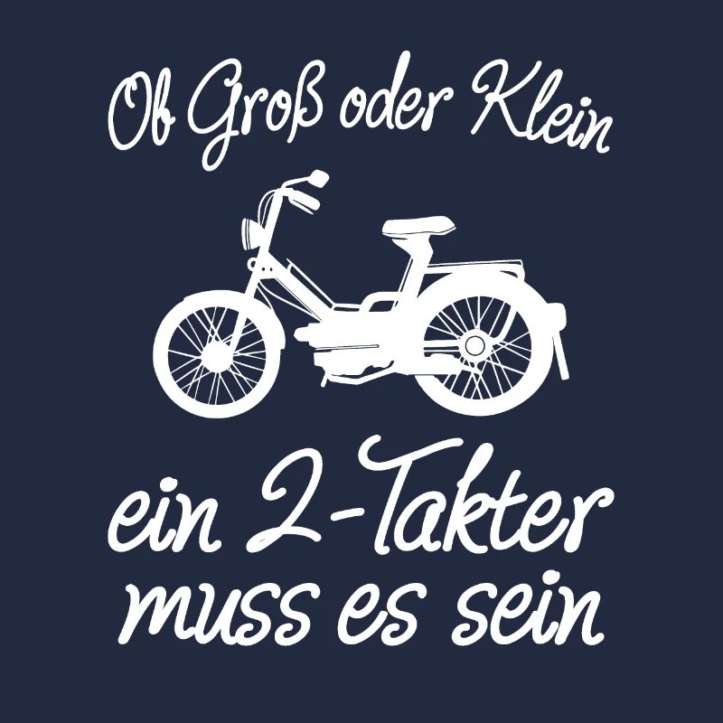 Moped Ob Groß Oder Klein 2 Takter Muss Es Sein