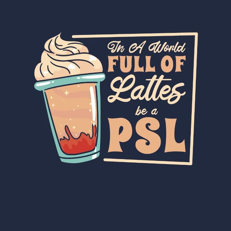 Pumpkin Spice Latte Coffee Enthusiast Pumpkin