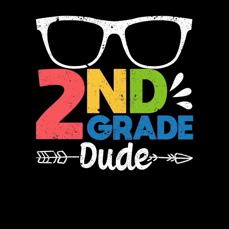 Second Grader Dude 2nd Graders Back to School