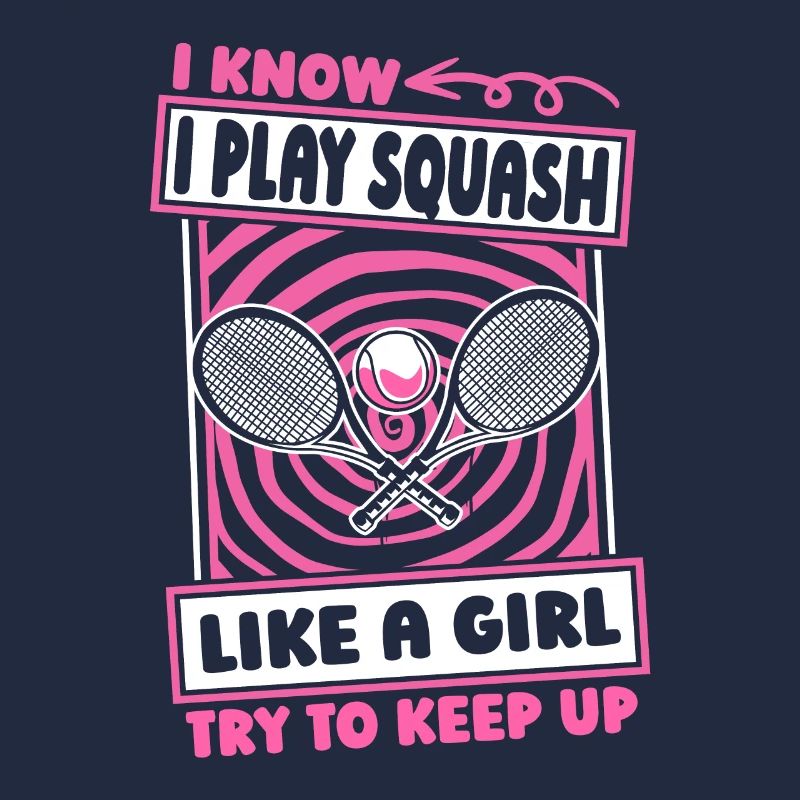 Fille de squash