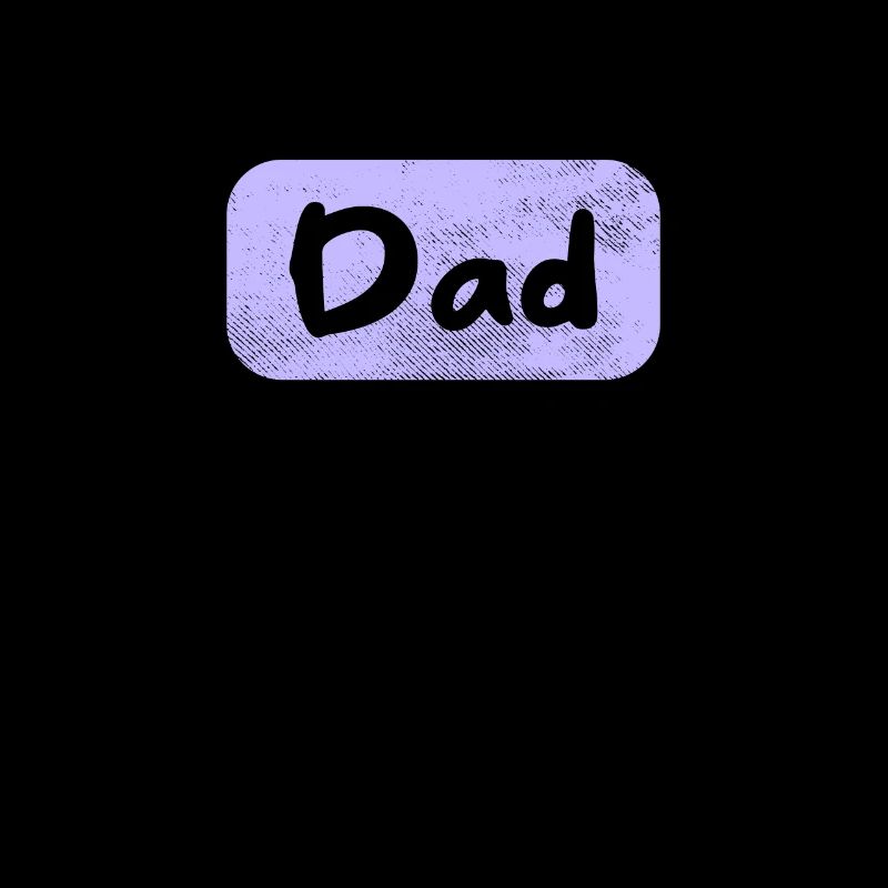 Bouclier de lettrage de papa