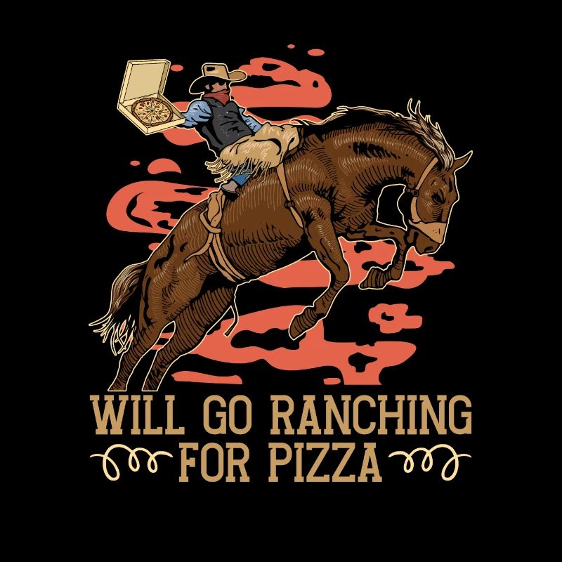 Rodeo Cowboy Pizza Ranch Cowboy