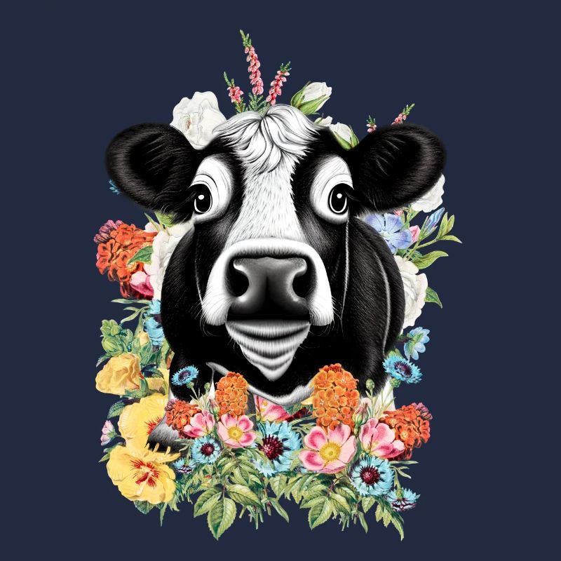 Kuh Blumen