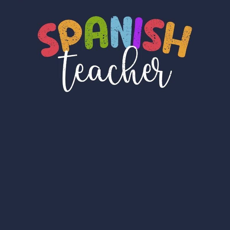 Spanischlehrer Retro Funny Back To School Student