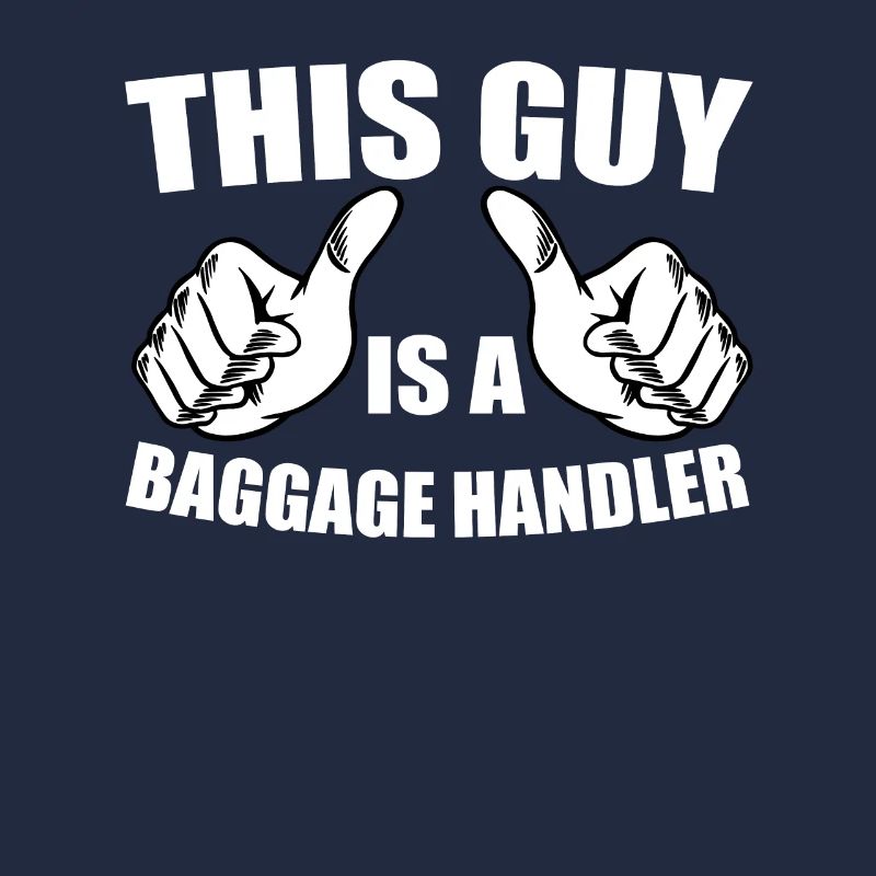 Funny baggage handler costume