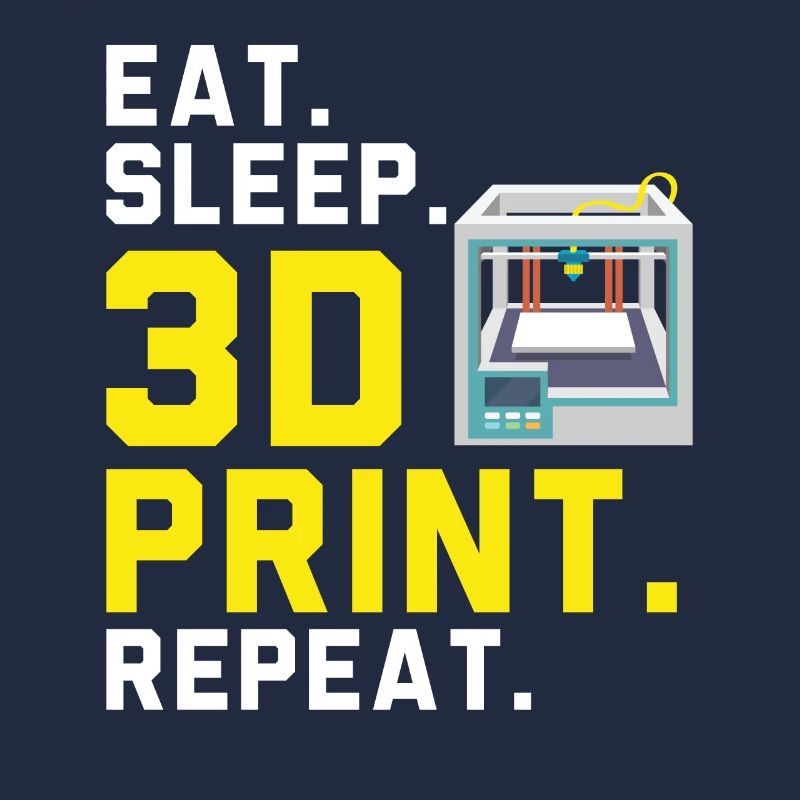 Alimentation Sommeil 3D Impression 3D Répéter Machiniste 3D