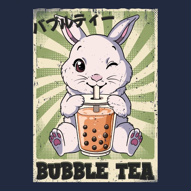 Boba Tea Rabbit Bubble Tea