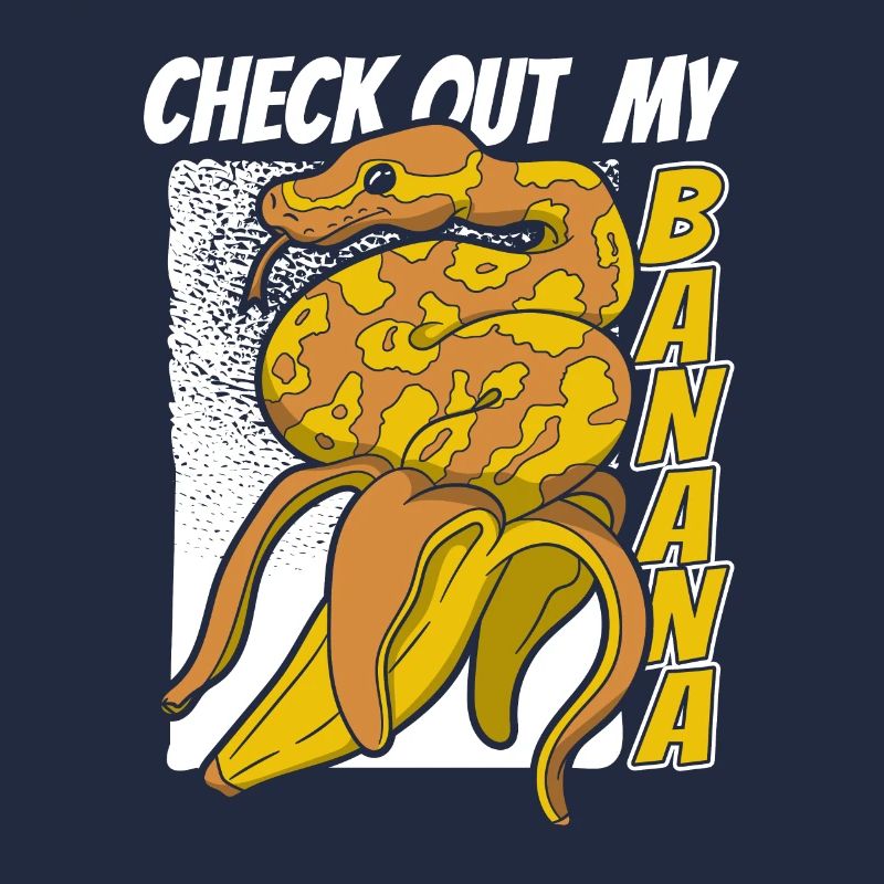 Check Out My Banana Python Schlange Banana Ball