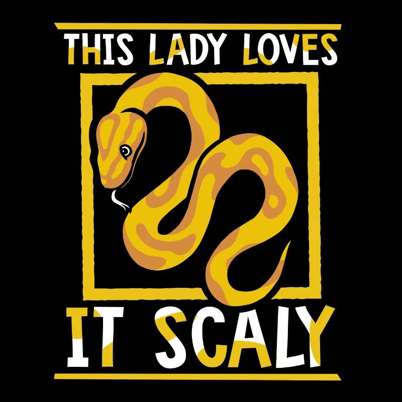 Cette dame l’aime Scaly Python Snake Banana