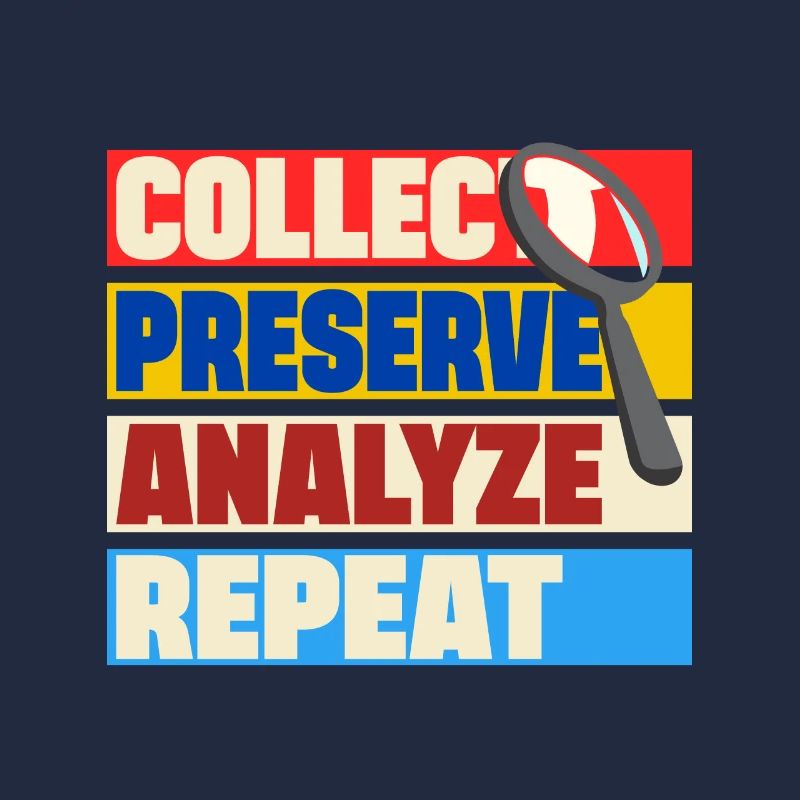 Criminology Collect Preserve Analyze Repeat gift