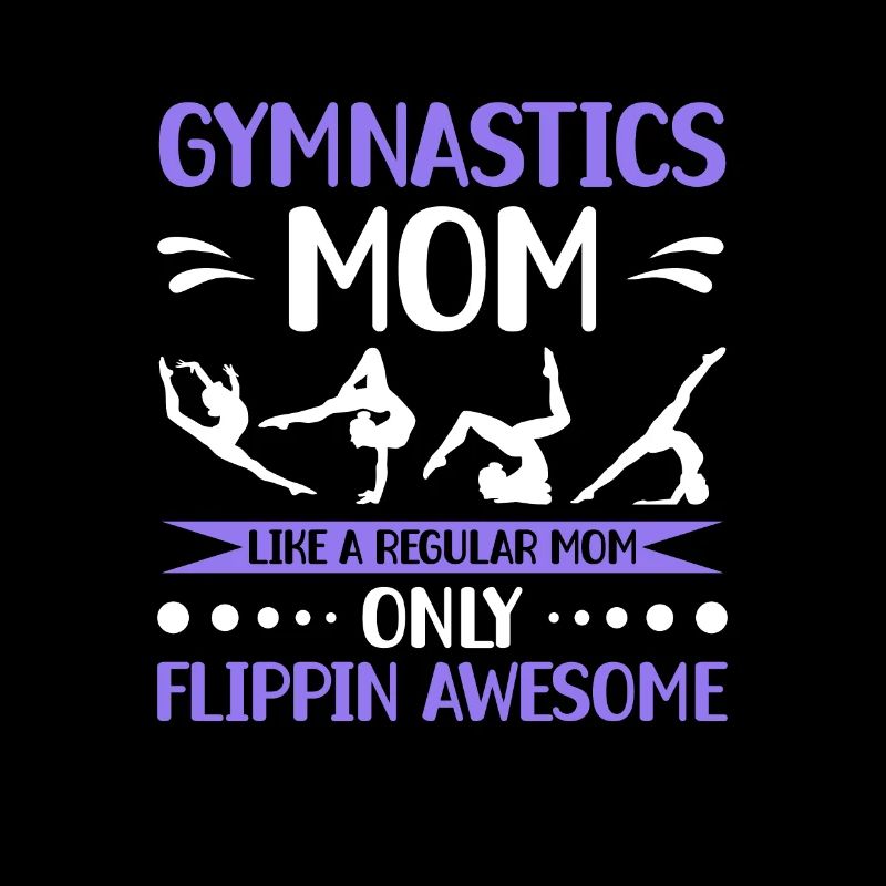 Fière maman gymnastique