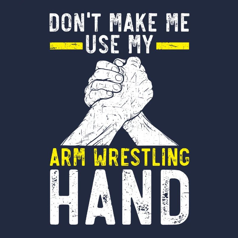 Ne me forcez pas à utiliser mon bras Arm Wrest