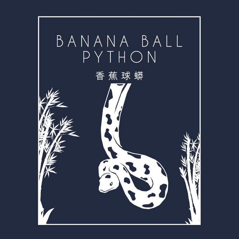 Banana Ball Python Chinese Hanzi Schlange Banana