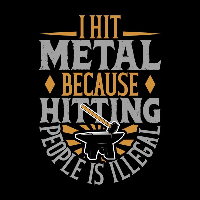 Blacksmith Metalworker Bladesmith Metal