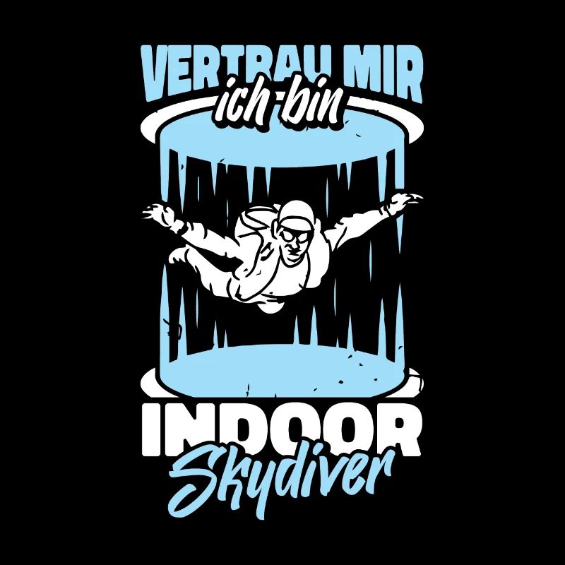 Parachutisme intérieur drôle