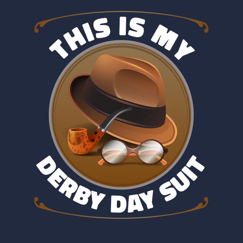 C’est ma course de chevaux de costume de derby