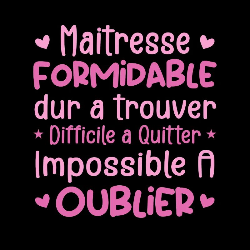 Maîtresse Formidable Cadeau Maîtresse D'école