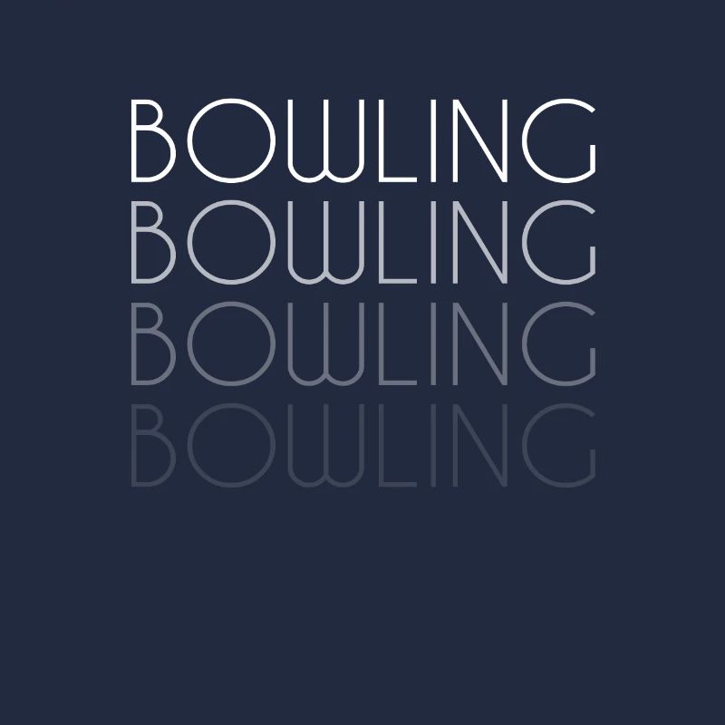Bowling lettering