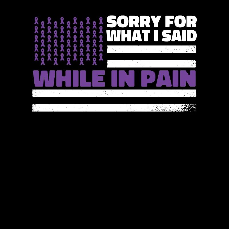Fibromyalgie Rhumatisme drapeau américain