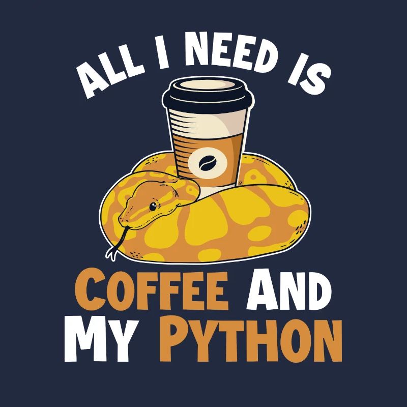 Café et Python Python Snake Banana Ball