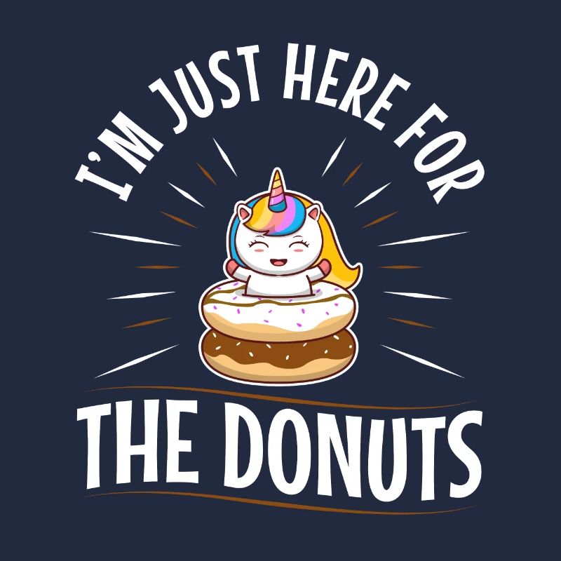 Je suis juste là pour les beignets
